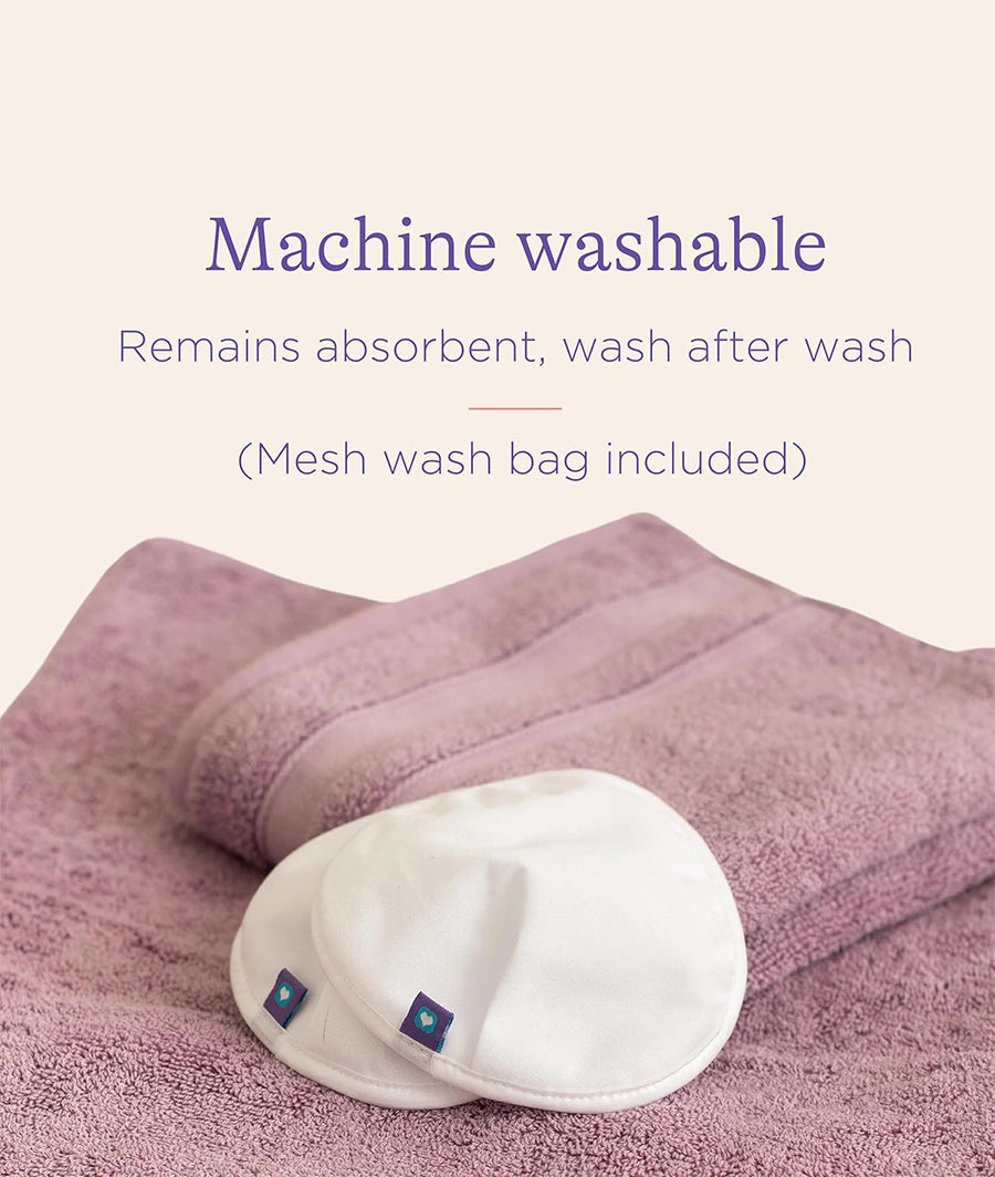 Lansinoh Washable Nursing Pads Pack Of 4 – Image 4