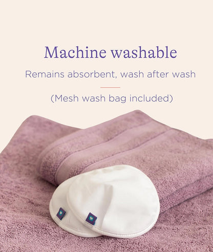Lansinoh Washable Nursing Pads Pack Of 4 – Image 4