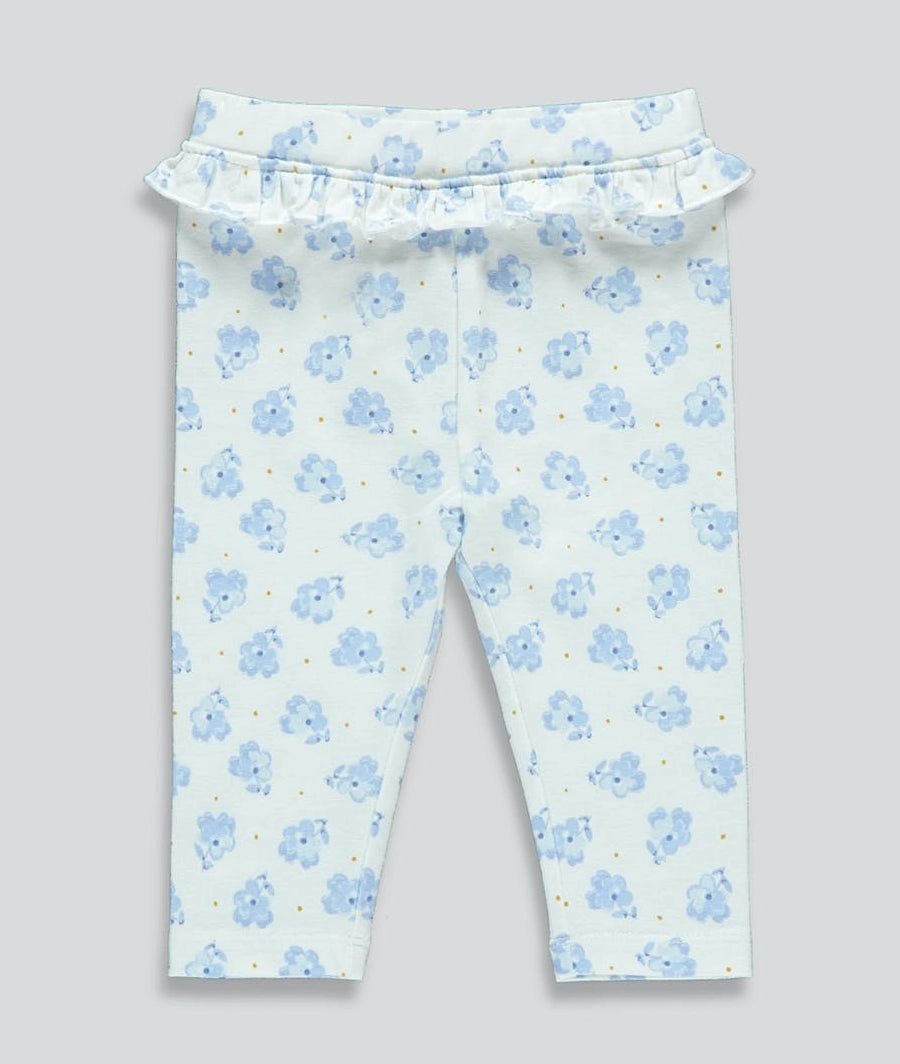 Girls Floral Leggings