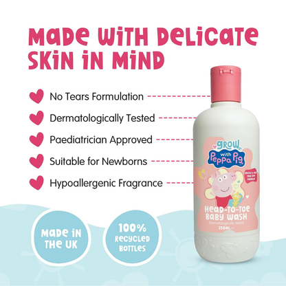 Peppa Pig Head to Toe Body Wash  350 ml