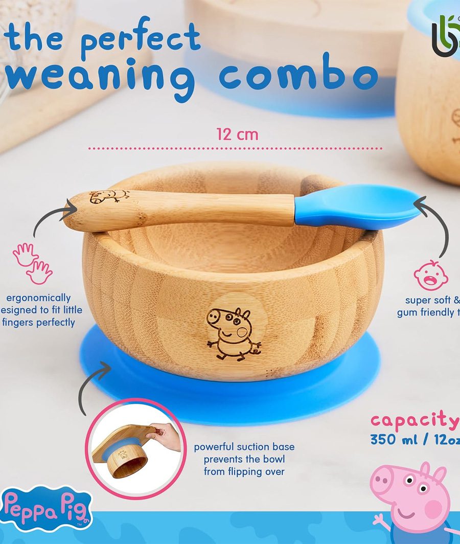 Peppa Pig Baby Bowl and Spoon Set – Image 4