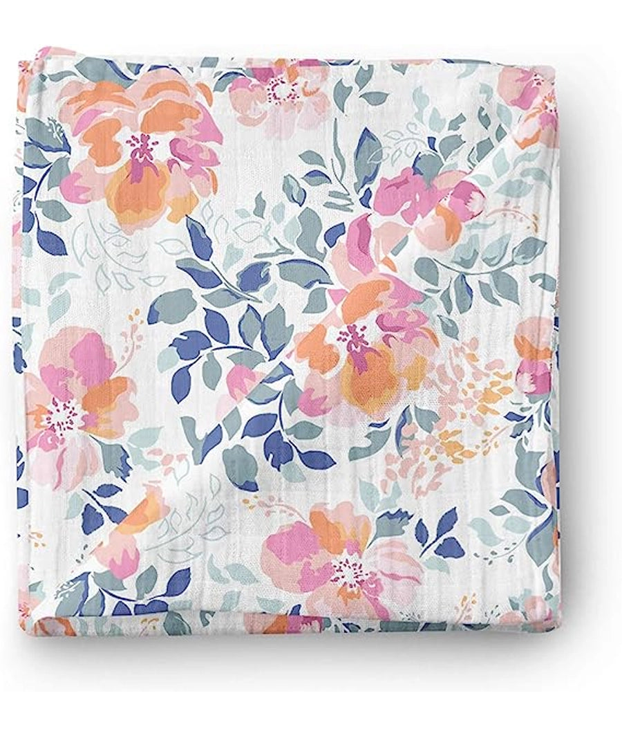 Aenne Baby, Muslin Swaddle Blanket for Girls Large 47"x 47", 1 Pack – Image 3