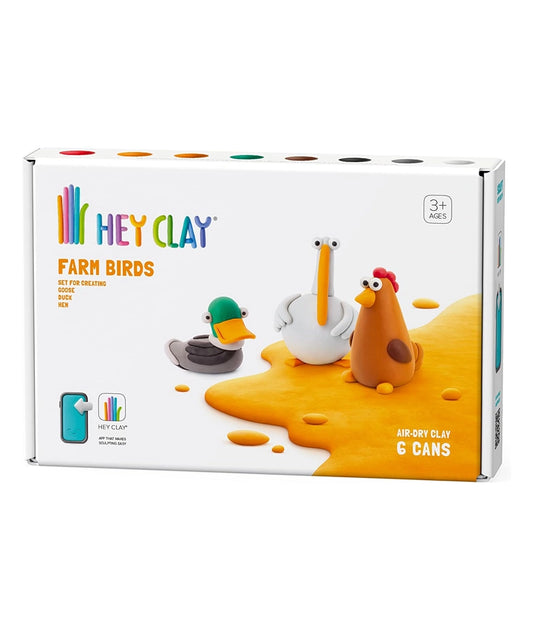 Hey Clay Farm Birds for ages 3+ years