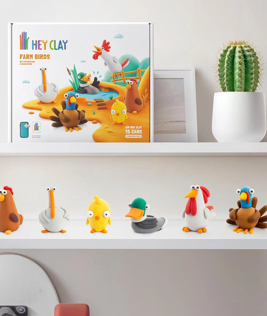 Hey Clay Farm Birds for ages 3+ years – Image 2