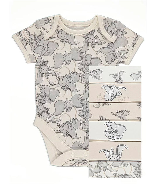 Disney Dumbo Bodysuits 7 Pack
