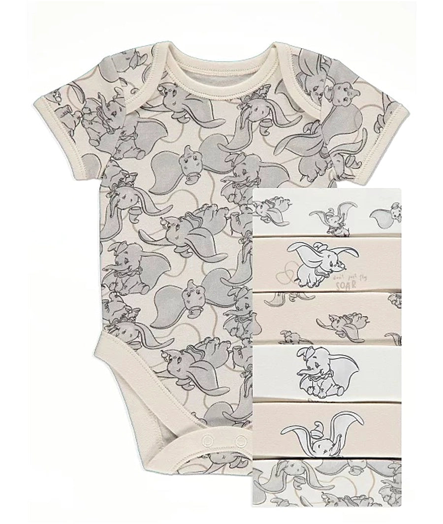 Disney Dumbo Bodysuits 7 Pack