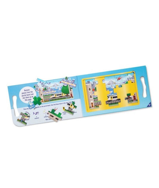 Take Along Vehicles Magnetic Puzzle