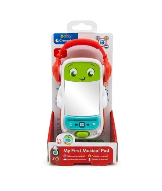 Clementoni Baby Infant Toys - My First Musical POD  3 Months