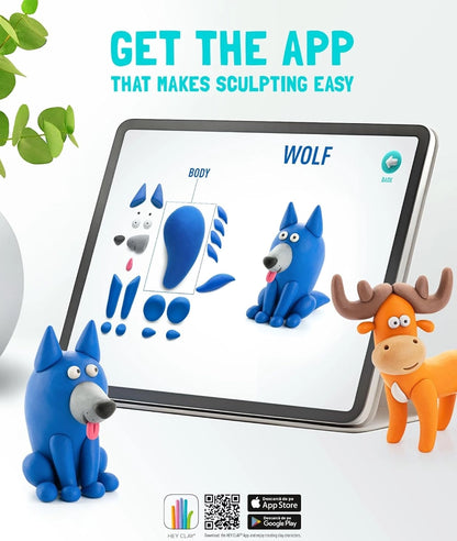 Hey Clay Forest Animals Set for ages 3+ years – Image 6
