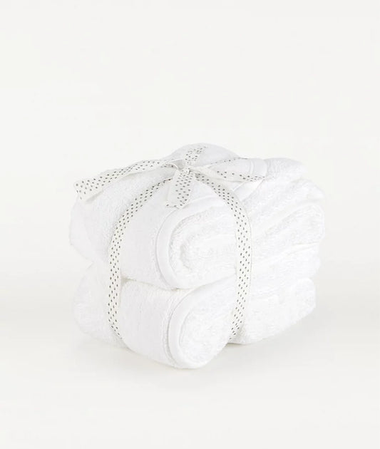 White Hooded Towels - 2 Pack