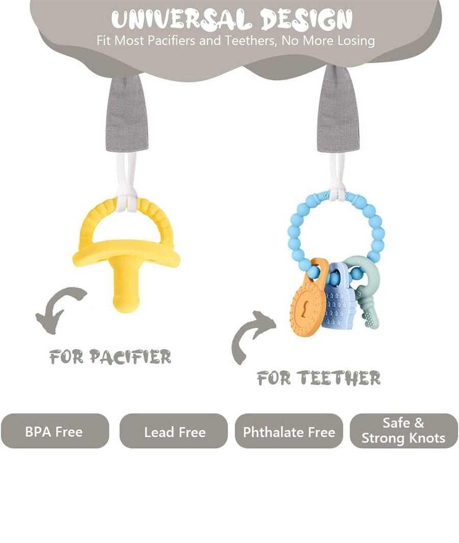 3 Pcs Baby Dummy Clips – Image 3