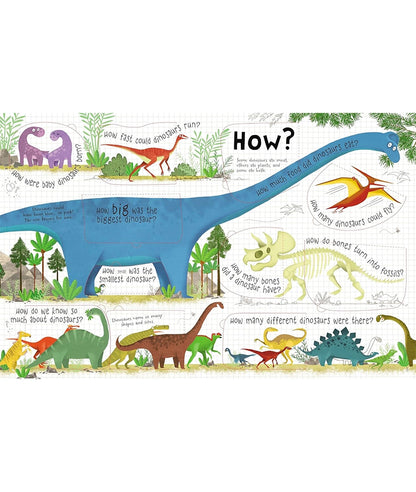 Lift-the-flap Questions and Answers about Dinosaurs – Image 4