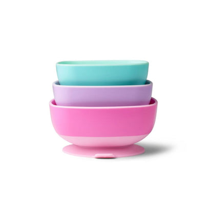 Nuby Baby Suction Bowls Set of 3