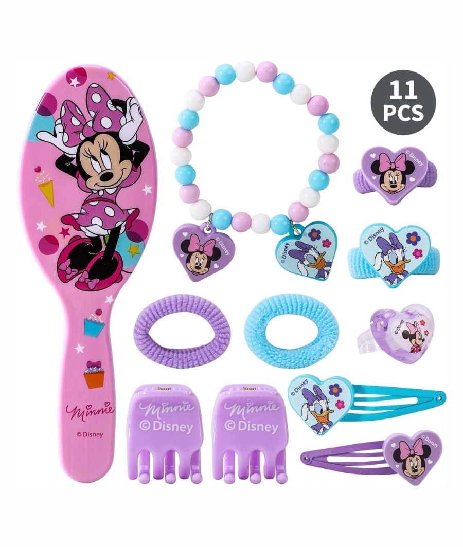 Minnie Mouse Hair & Jewellery Beauty Set for Girls – 11-Piece – Image 2