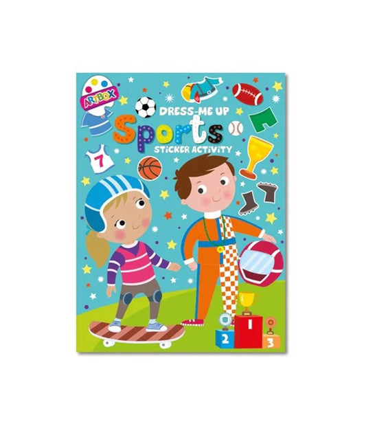 A4 Dress-Me Up Stickers Activity Book