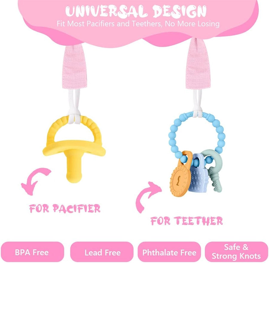 3 Pcs Baby Dummy Clips – Image 3
