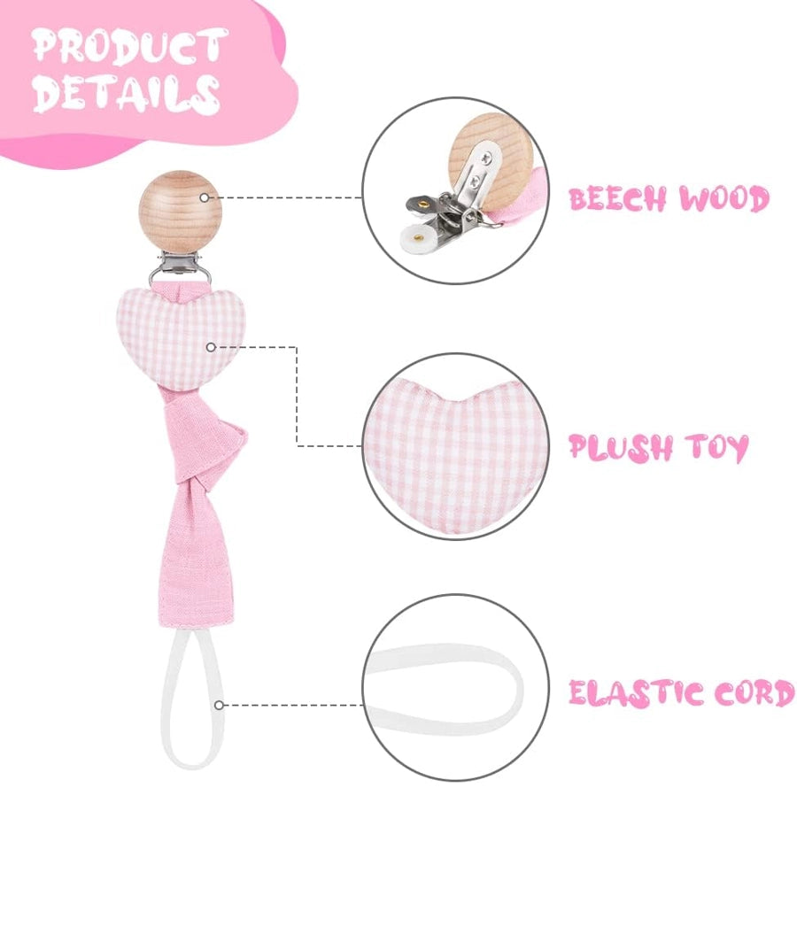 3 Pcs Baby Dummy Clips – Image 4