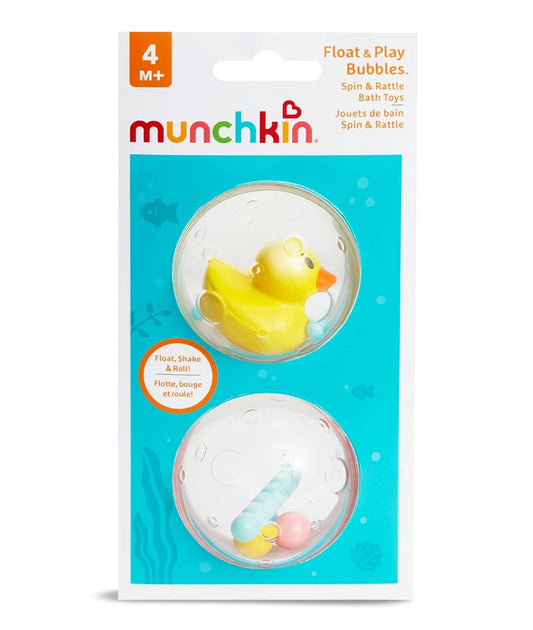 Munchkin Float and Play Bubbles Bath Toy, Pack of 2