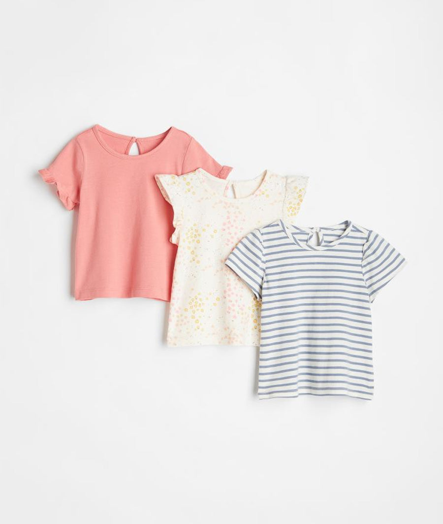 3-pack cotton tops