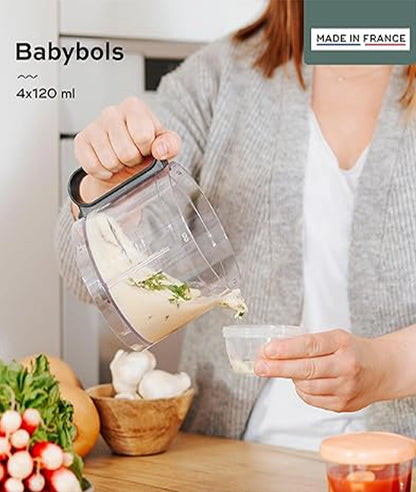 baby food storage containers, weaning pots, 4x120ml – Image 3