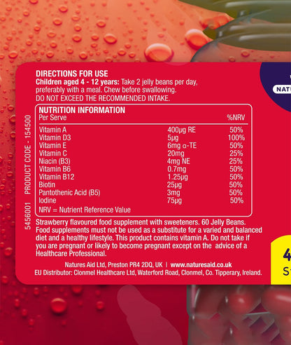 Natures Aid Mini Drops Jelly Beans Multivitamin – Image 3
