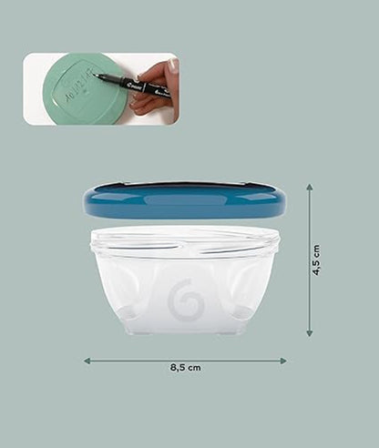 baby food storage containers, weaning pots, 4x120ml – Image 4