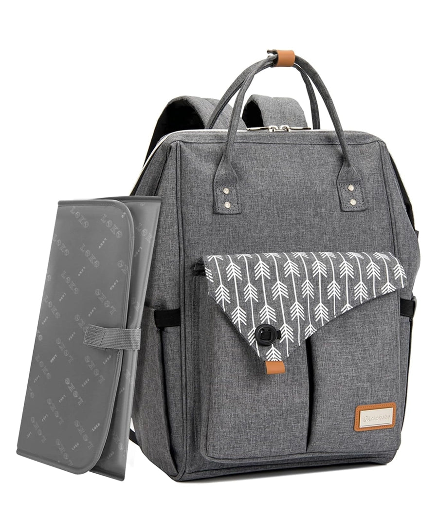 Lekebaby Nappy Changing Bag Backpack with Changing Mat