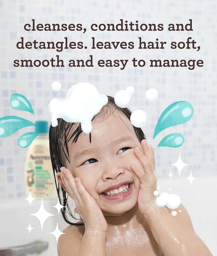 Aveeno Kids 2-in-1 Hydrating Shampoo &amp; Conditioner 354 ml – Image 3