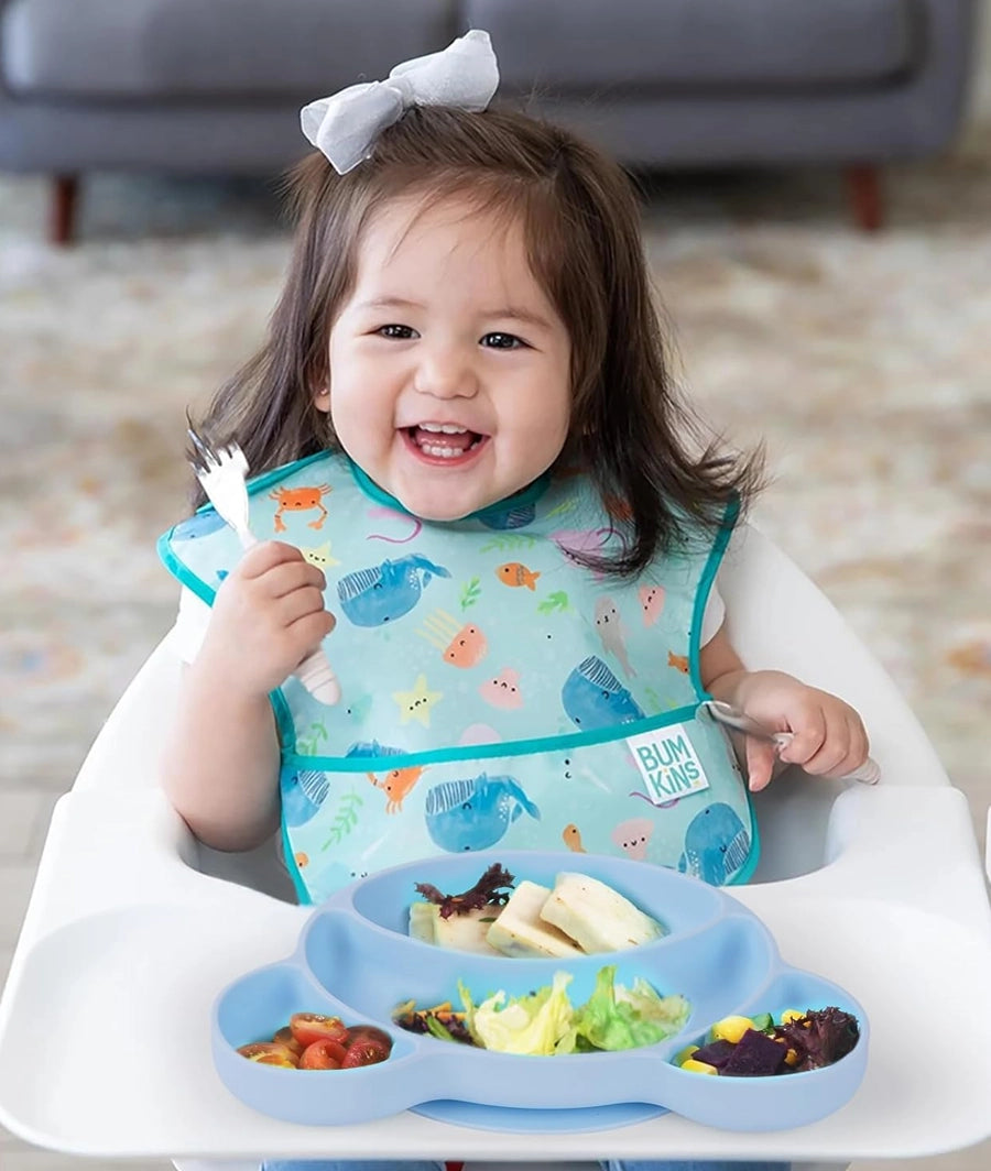 Silicone Suction Divided Weaning Plate – Image 4