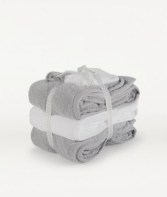 Grey and White Mixed Towel Bundle – Image 2