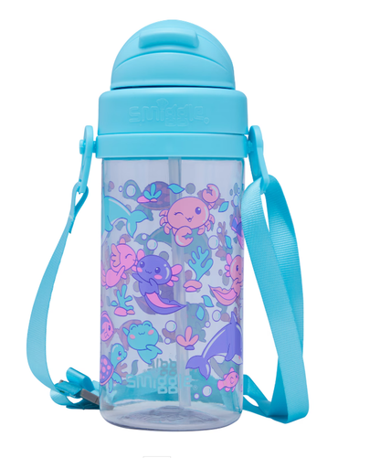 Little Journeys Teeny Tiny Plastic Drink Bottle With Strap 400ml