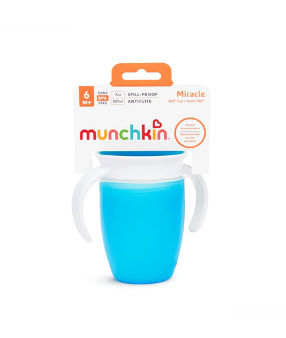 Munchkin Miracle 360° Trainer Cup (6m+)- Blue 207ml