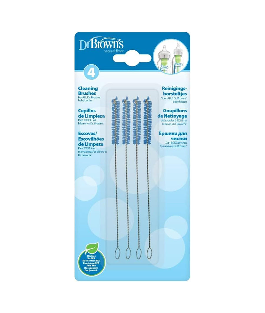 Dr. Brown's options Vent System Cleaning Bristle Brush ,4-Pack