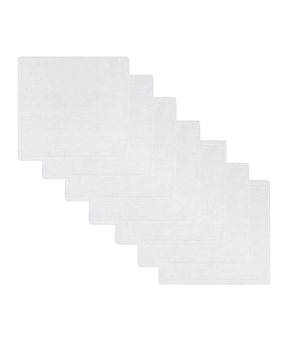White Face Cloths - Set of 7 – Image 2