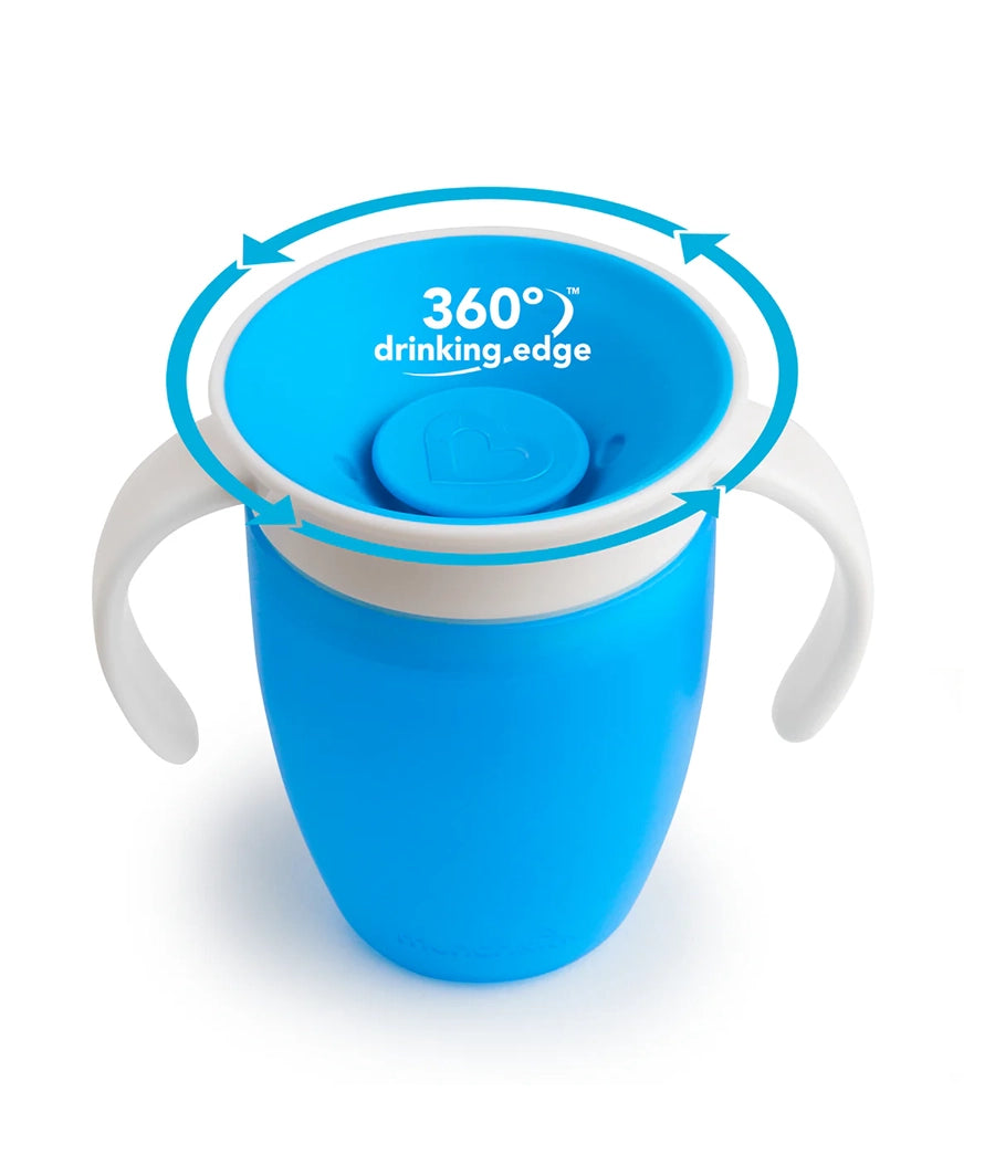 Munchkin Miracle 360° Trainer Cup (6m+)- Blue 207ml – Image 3