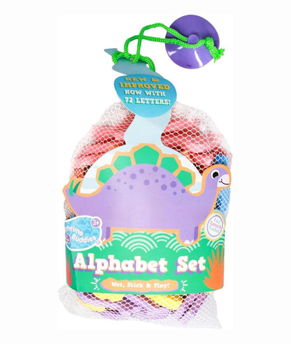 Alphabet Set, Toddler Bath Toys, Kids Toys, Bath Letters, 3+ Years, Multicoloured, 72 Letters