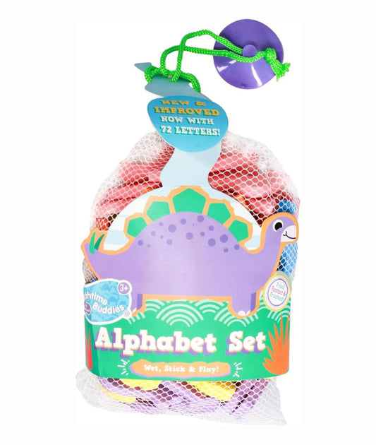 Alphabet Set, Toddler Bath Toys, Kids Toys, Bath Letters, 3+ Years, Multicoloured, 72 Letters