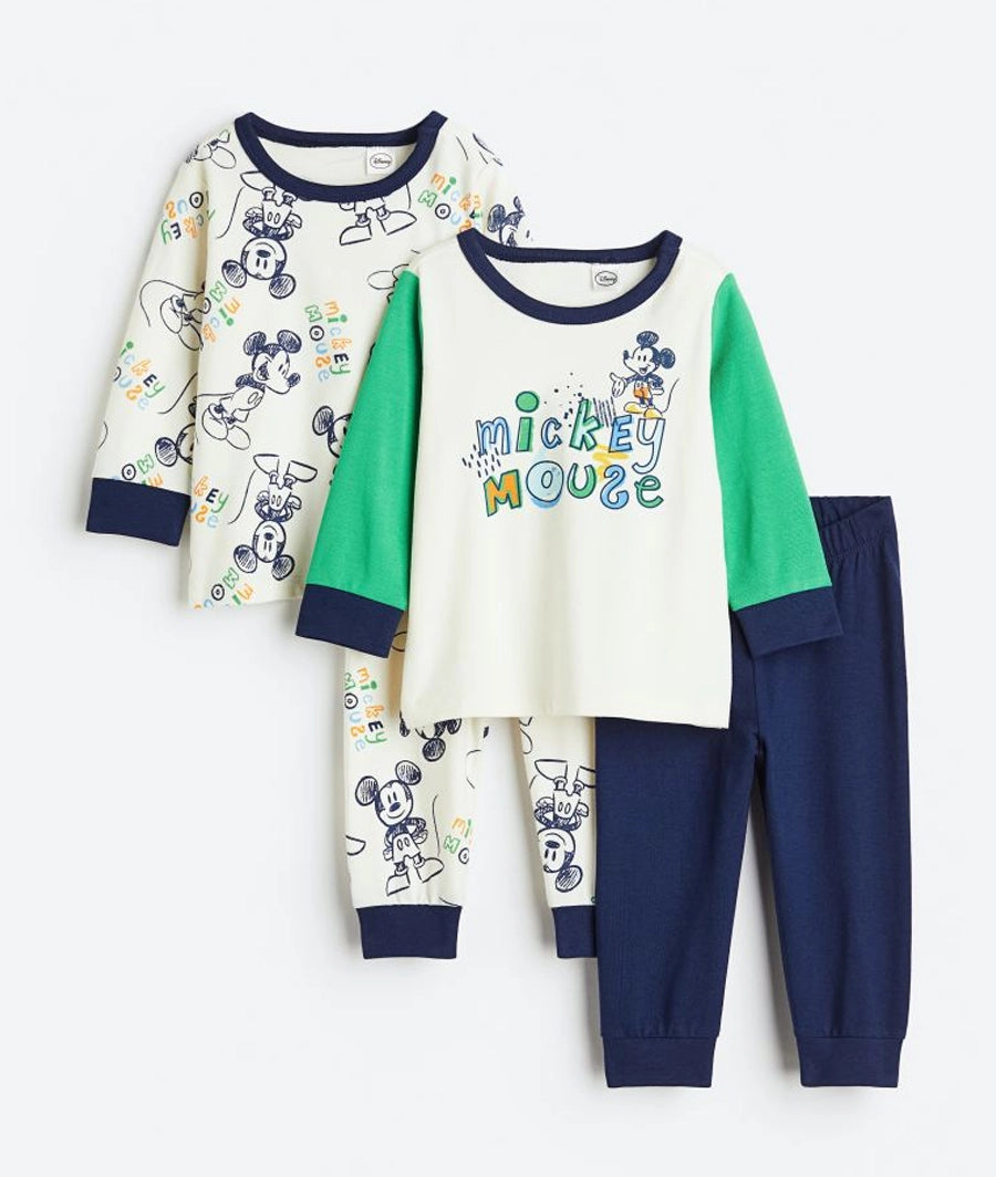 2-pack printed jersey pyjamas