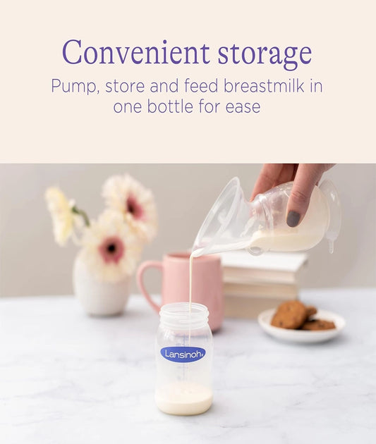 Lansinoh Milk Storage Bottles Pack Of 4 – Image 2