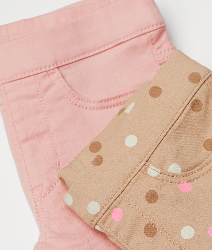 2-pack twill treggings – Image 2