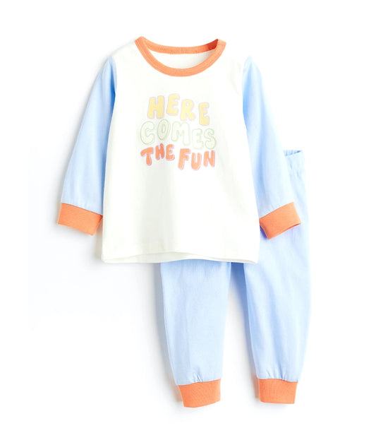 Printed cotton pyjamas