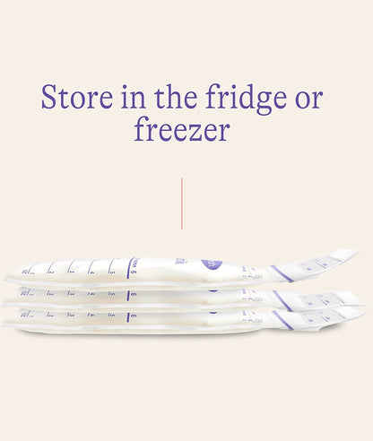 Lansinoh Breast Milk Storage Bags Breastmilk Pouches for fridge or freezer use (25 pack) – Image 4