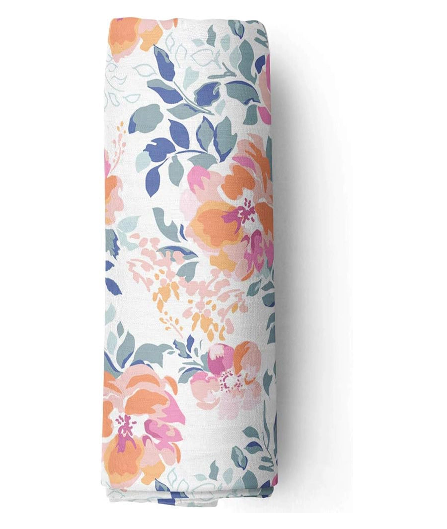 Aenne Baby, Muslin Swaddle Blanket for Girls Large 47"x 47", 1 Pack – Image 3