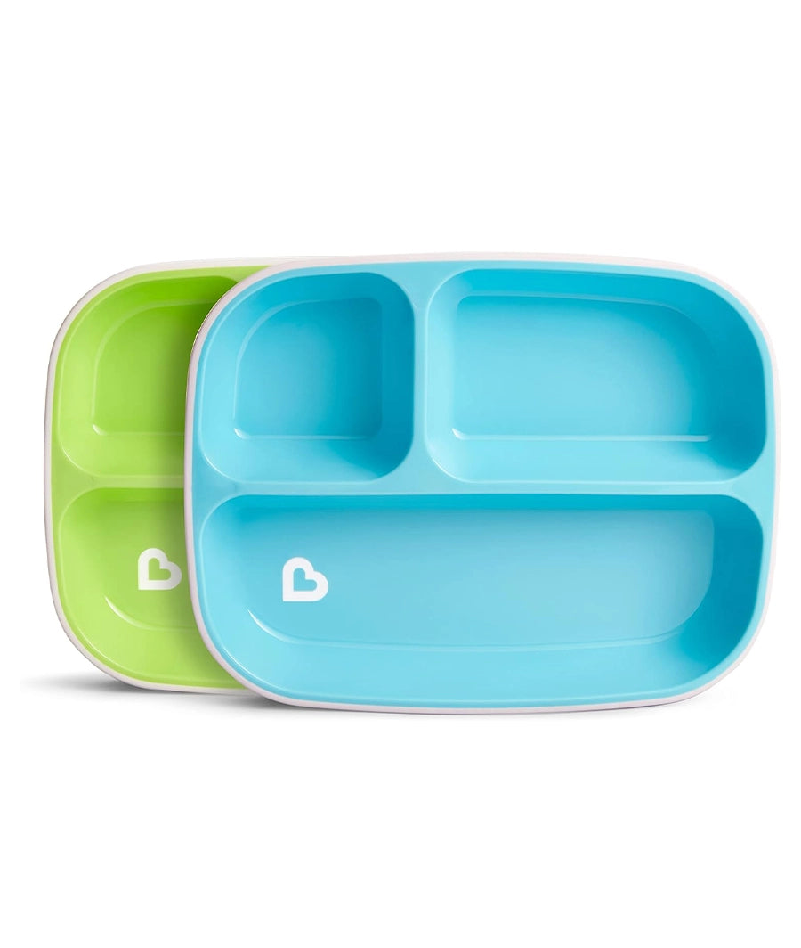 Munchkin 4 Piece Toddler Divided Plate & Bowl Dining Set – Image 4