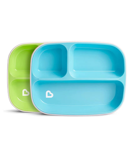Munchkin 4 Piece Toddler Divided Plate & Bowl Dining Set – Image 4