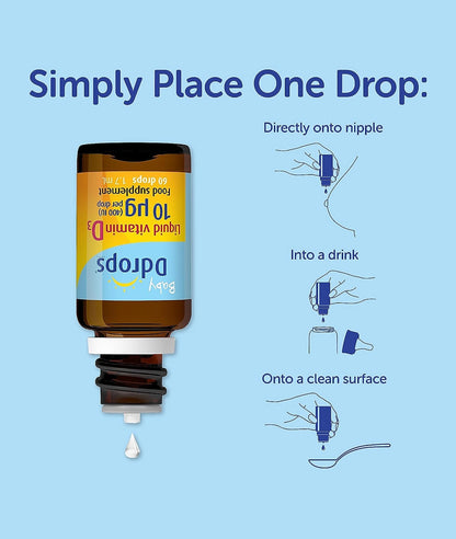 Baby Ddrops 10 µg 60 Drops – Image 5