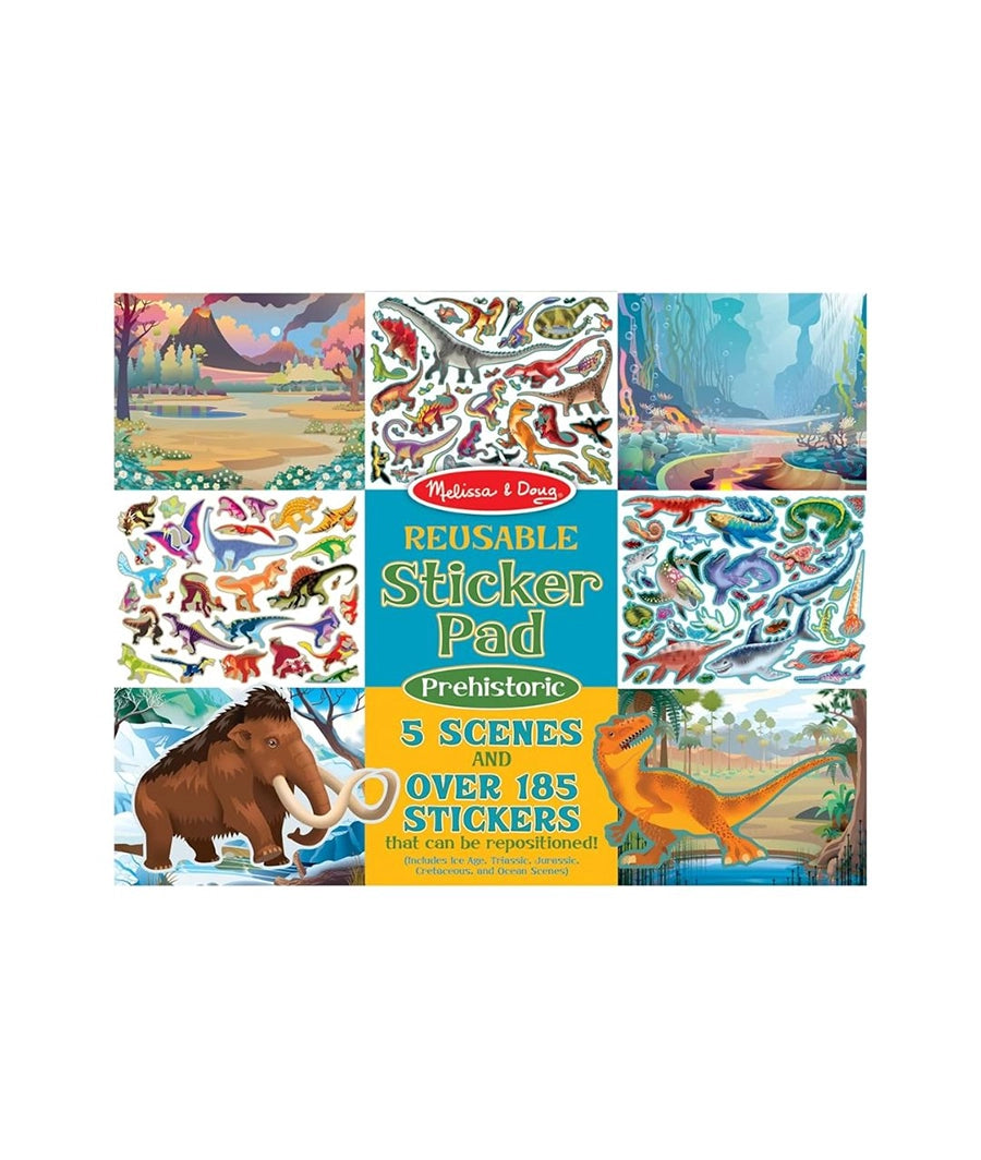 Melissa &amp; Doug Prehistoric Reusable Sticker Pad