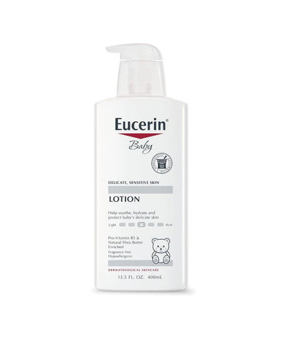 Eucerin Baby Body Lotion 13.5 Fl Oz Bottle/ 400 ml