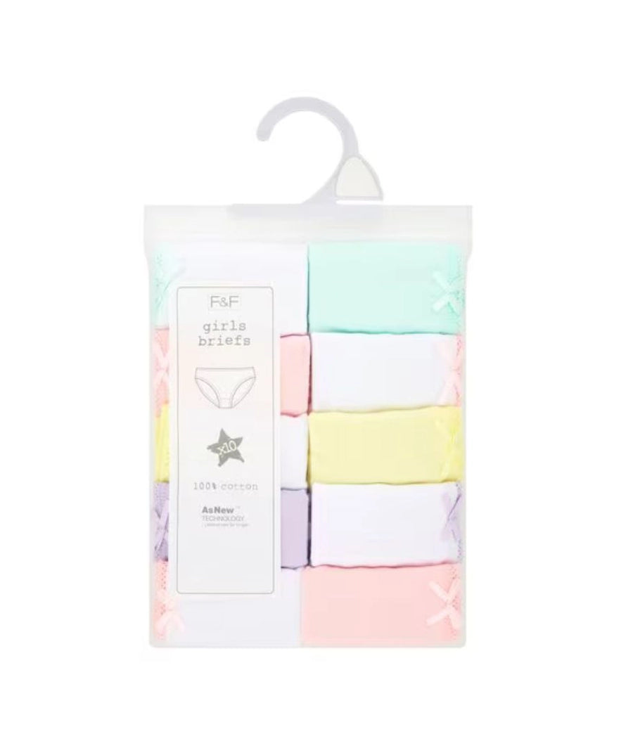 10 pack brief (8-9 Y)