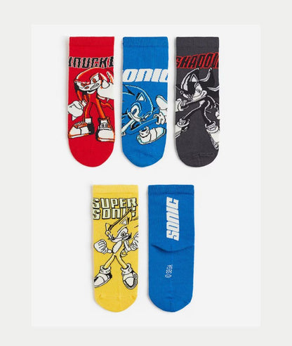 5-pack patterned socks